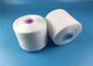 Raw White 100% Spun Polyester Yarn On Dyeing Tube 40s/2  60S/3 100% Polyester Yarn